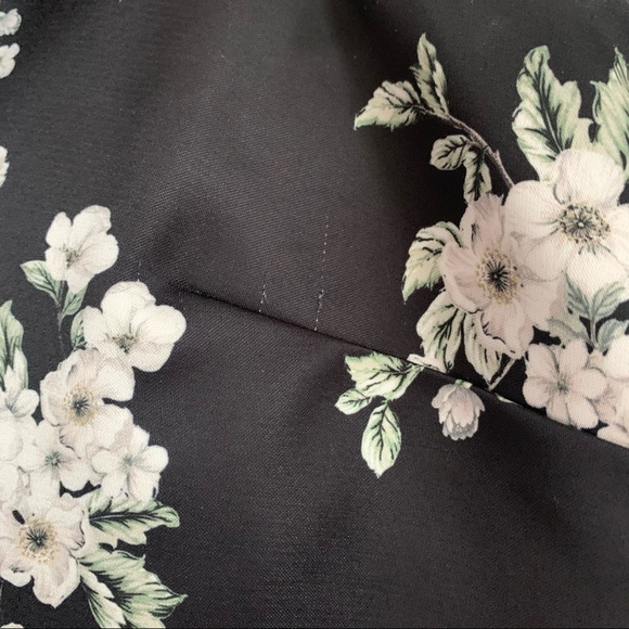 AMUR Jennifer Floral Cold Shoulder Mini Dress - Picture 8 of 9